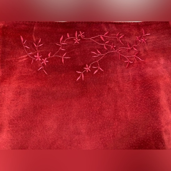 Vintage Danier - Embroidered leather skirt - Picture 8 of 12